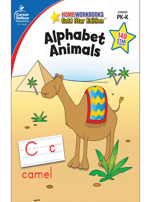 Title details for Alphabet Animals, Grades PK--K by Carson Dellosa Education - Available